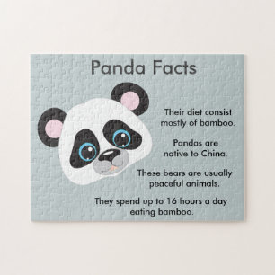 Quebra-cabeça Panda carregar fatos