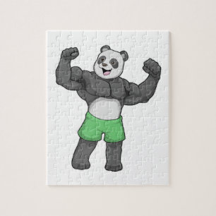 Quebra-cabeça Panda como construtor de bases em Bodybuilding