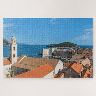 Quebra-cabeça Panorama da cidade de Dubrovnik - Croácia