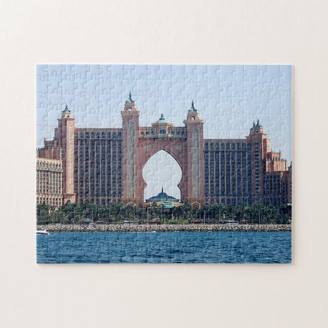 Quebra-cabeça Panorama de Atlantis, Palm, Dubai (Horizontal)