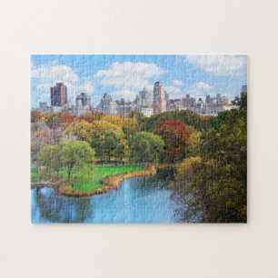 Quebra-cabeça Panorama do Central Park de Manhattan da Nova