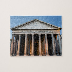 Quebra-cabeça Panteão, templo sagrado em Roma - Itália, Europa
