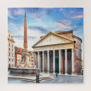 Quebra-cabeça Pantheon Roma Itália Vintage Europa Viagem