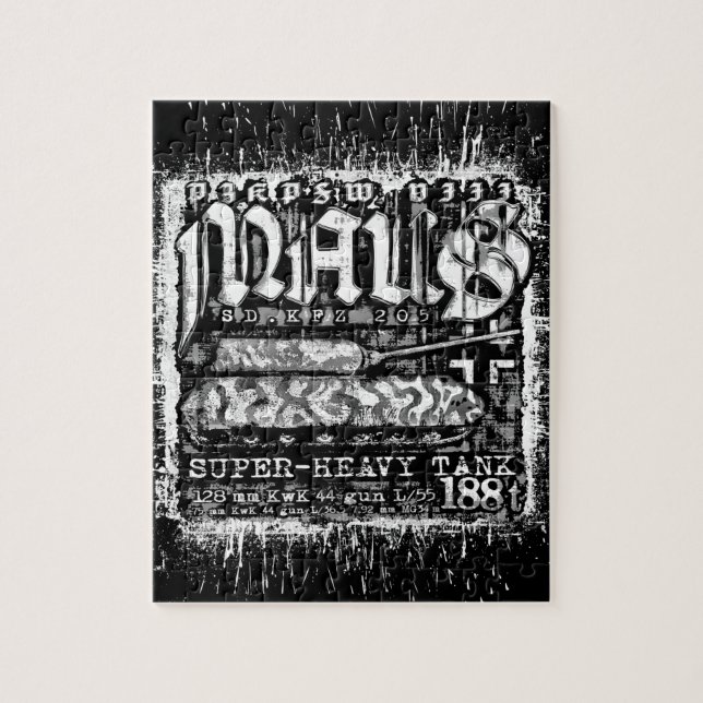 Quebra-cabeça Panzer VIII Maus (Vertical)