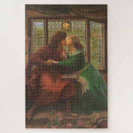 Quebra-cabeça Paolo e Francesca da Rimini (por Rossetti)