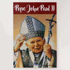 Quebra-cabeça Papa João Paulo II JIGSAW QUEBRA-CABEÇA... O POPE 