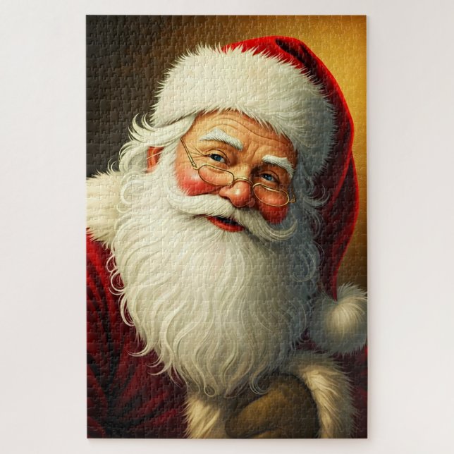 Quebra-cabeça papai noel (Vertical)