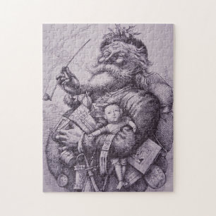 Quebra-cabeça Papai Noel