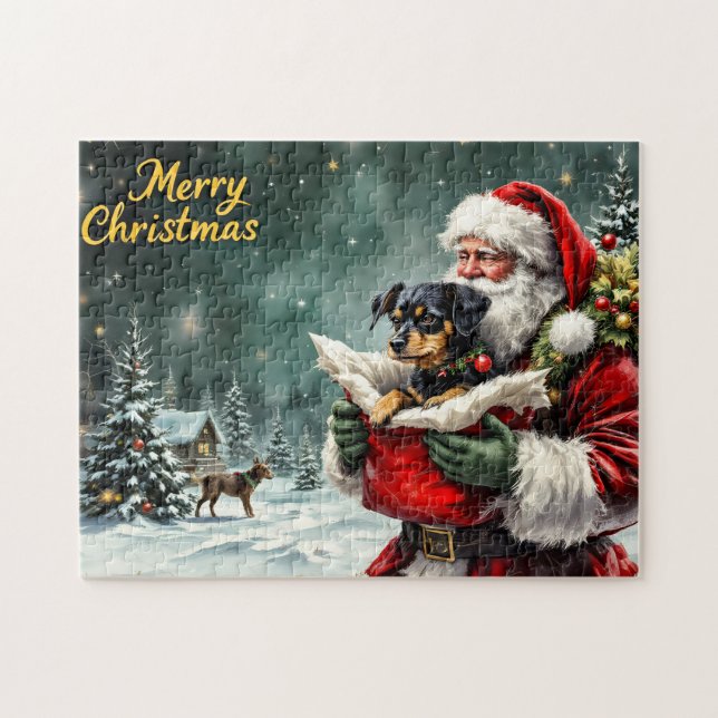 Quebra-cabeça Papai Noel (Horizontal)