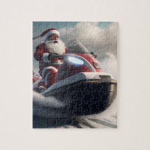 QUEBRA-CABEÇA PAPAI NOEL CHRISTMAS SNOWMOBILE JIGSAW