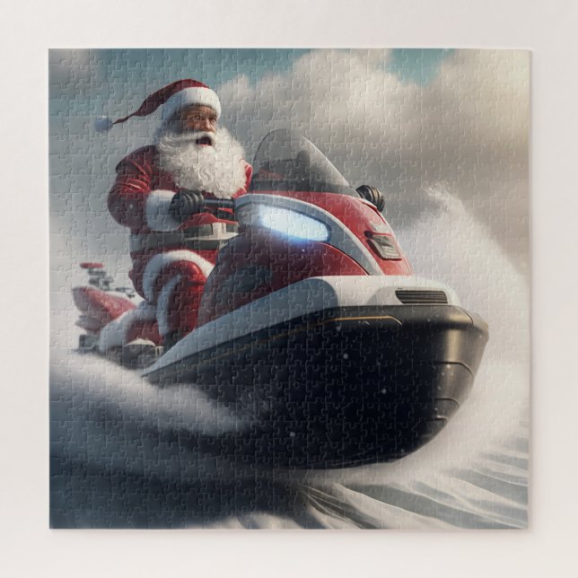 QUEBRA-CABEÇA PAPAI NOEL CHRISTMAS SNOWMOBILE JIGSAW (Vertical)