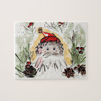 Quebra-cabeça Papai noel de Natal