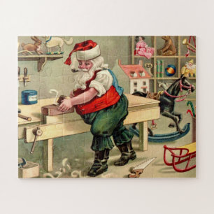 Quebra-cabeça Papai noel de trabalho do Big Piece Jigsera