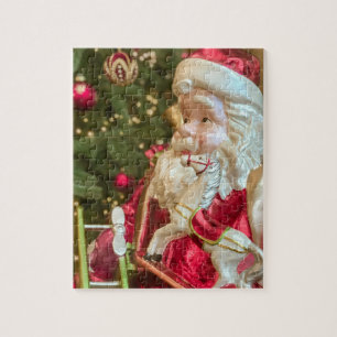 Quebra-cabeça Papai Noel está chegando à cidade - 8x10 -110 pc