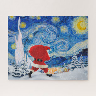 Quebra-cabeça Papai Noel está vindo