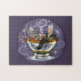 Quebra-cabeça Papais noeis Chris & Wilbur Hot Tubbin Quebra-cabe