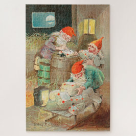 Quebra-cabeça Papais noeis de Natal suecos (por Jenny Nyström)