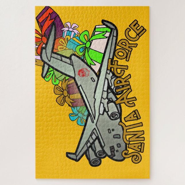 Quebra-cabeça Papais noeis, Força Aérea, Exército (Vertical)