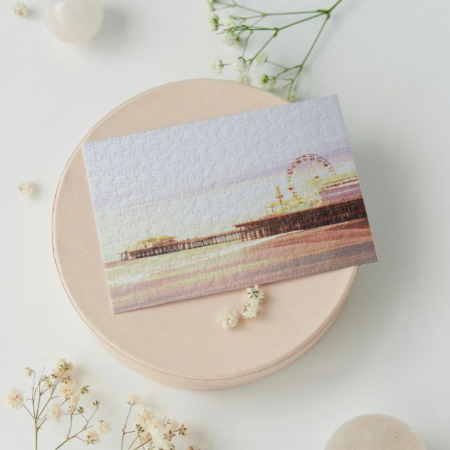 Quebra-cabeça Papais noeis Monica Pier Sunrise (Criador carregado)