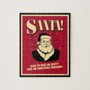 Quebra-cabeça Papais noeis: Saco Vazio Na Manhã De Natal