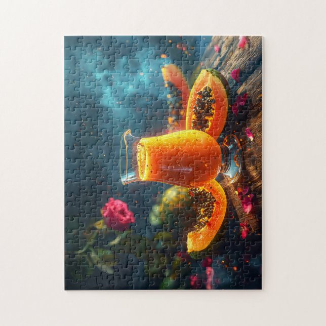 Quebra-cabeça PAPAYA Freshly Squeezed JUICE -  (Vertical)