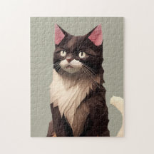 Papel Cat Cortado Arte Pet Care Comida Compro Clín