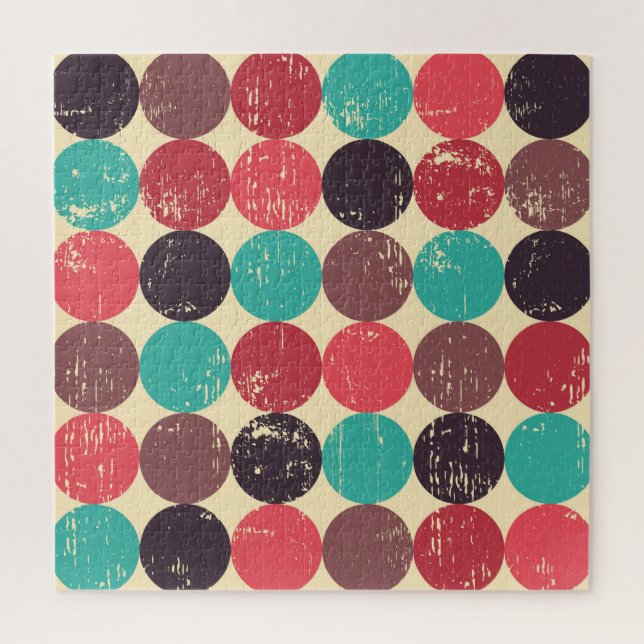 Quebra-cabeça Papel de parede de padrão de círculo magnífico (Vertical)