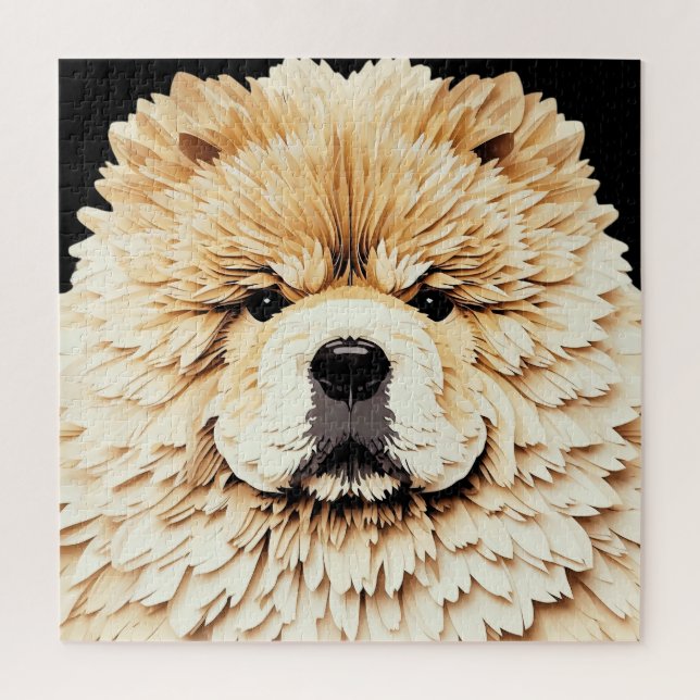 Quebra-cabeça PAPIER MIRAGE Cream Chow (Vertical)