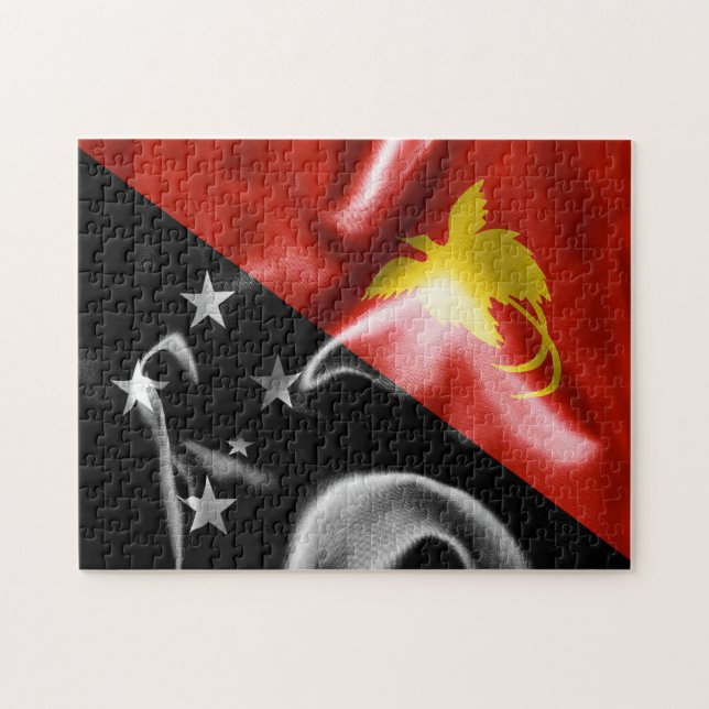 Quebra-cabeça Papua Nova Guiné (Horizontal)