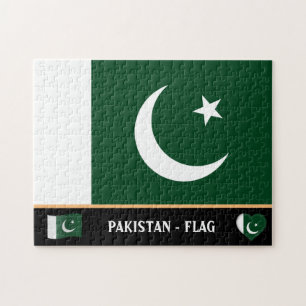 Quebra-cabeça Paquistão Flag & Pakistani country / Paquistão