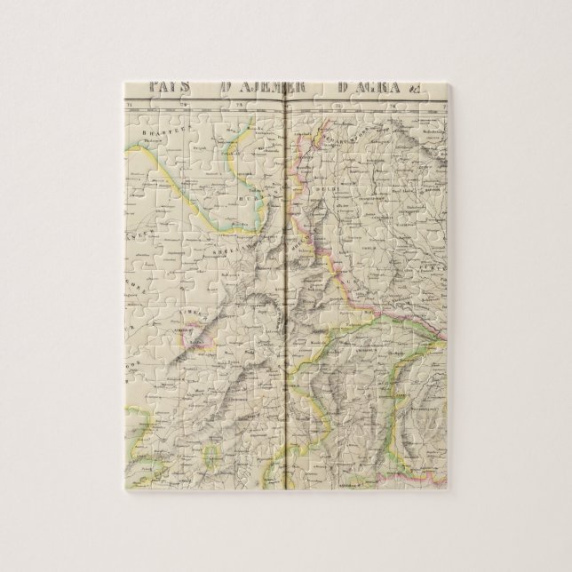 Quebra-cabeça Paquistão, Índia 82 (Vertical)