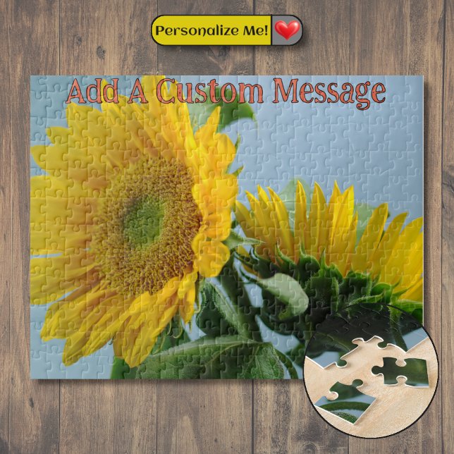 Quebra-cabeça Par de Girassóis (Pair of Sunflowers Jigsaw Puzzle
)