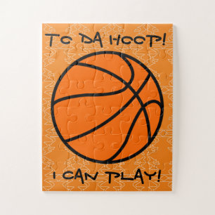 QUEBRA-CABEÇA PARA AS CRIANÇAS BASKETBALL DA DA HOOP