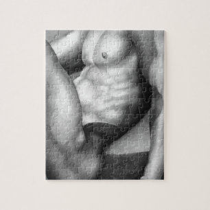 Quebra-cabeça Para Ele, Art Male Bodybuilder 8x10