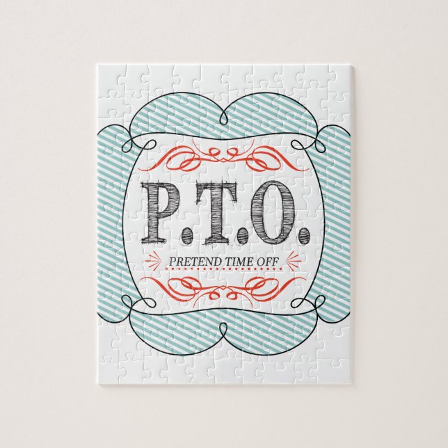 Quebra-cabeça Parabéns Engraçados Promovidos para Fingir o Tempo (Vertical)