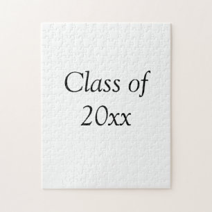 Quebra-cabeça Parabéns pela formatura turma de 20xx adicionar no