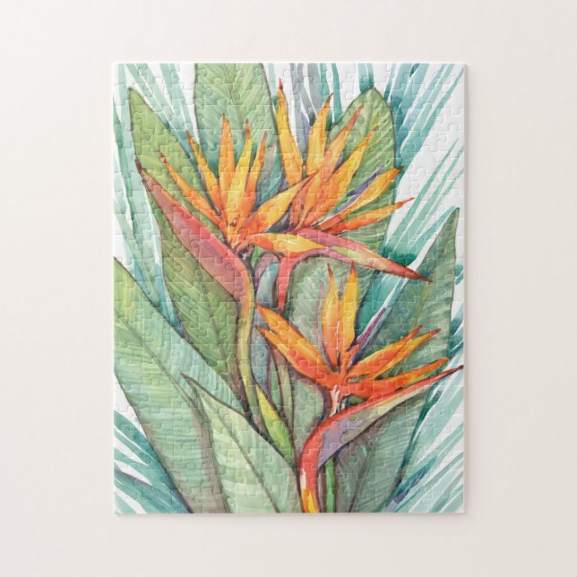 Quebra-cabeça Paraíso Botânico Tropical II (Vertical)