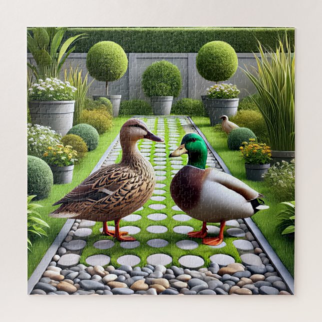Quebra-cabeça Paraiso dos Patos (Vertical)