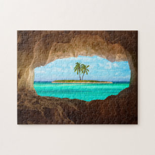 Quebra-cabeça Paraíso no caribe