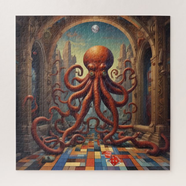 Quebra-cabeça Paraíso Perdido de Cthulhu (Vertical)