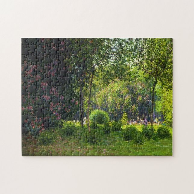 Quebra-cabeça Parc Monceau Monet Fine Art (Horizontal)