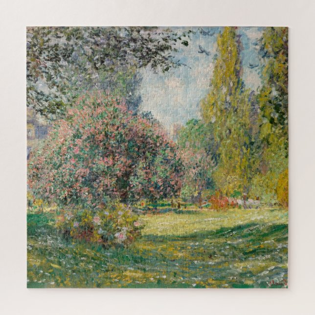 Quebra-cabeça Parc Monceau por Claude Monet | A (Vertical)