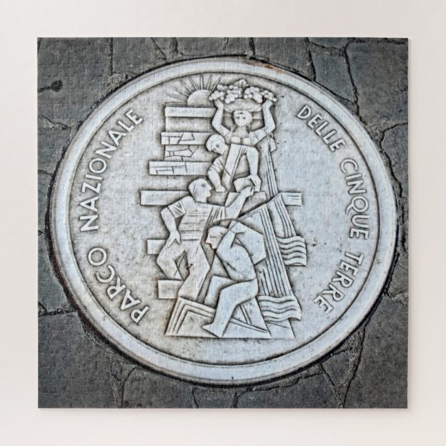 Quebra-cabeça Parco Nazionale de Cinque Terre - 20x20 - 676 pcs. (Vertical)