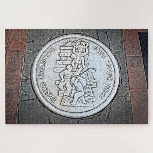 Quebra-cabeça Parco Nazionale de Cinque Terre - 20x30 - 1014 pcs (Horizontal)