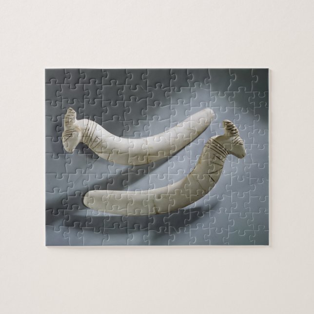 Quebra-cabeça Pares de castanets, período de Thinite (iv do (Horizontal)