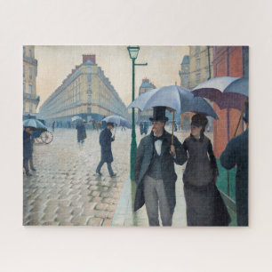 Quebra-cabeça Paris Street;Rainy Day by Gustave Caillebot Puzzle