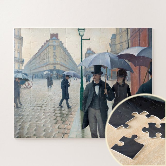 Quebra-cabeça Paris Street; Rainy Day por G. Caillebotte, Arte (Criador carregado)