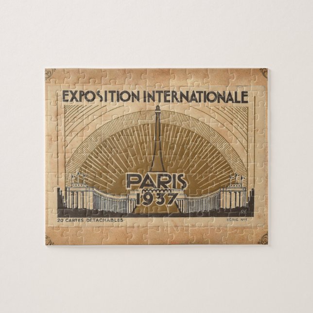 Quebra-cabeça Paris-Weltausstellung 1937 (Horizontal)