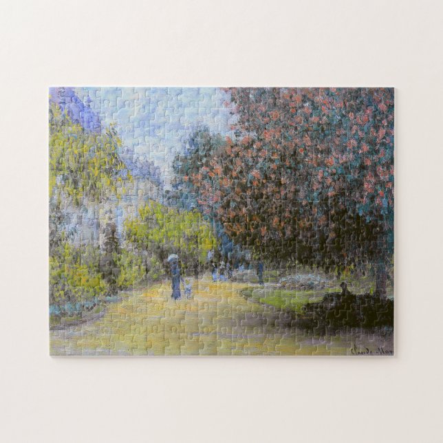 Quebra-cabeça Park Monceau Monet Fine Art (Horizontal)