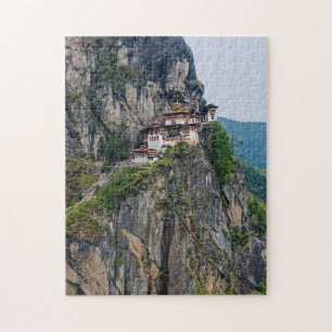 Quebra-cabeça Paro Taktsang: O monastério do ninho do tigre -